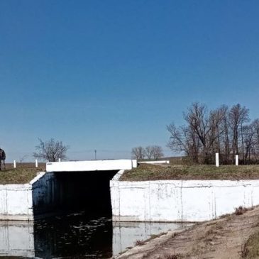 Виконання планових ремонтних робіт на міжгосподарській меліоративній мережі