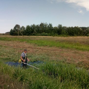 Проведено ремонтно-доглядові роботи на меліоративній системі “Турчанка”